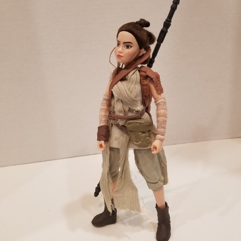 Star Wars Forces of Destiny Rey of Jakku Doll/Action Figure, EUC.      HOST PICK - Picture 2 of 12